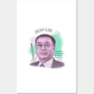 Hon Lik, Inventor of the Electronic Cigarette Posters and Art